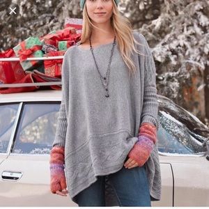Sundance Oversized Gray Harborside Sweater